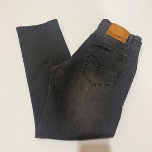 William Rast Men's Charcoal Slim Straight Jeans